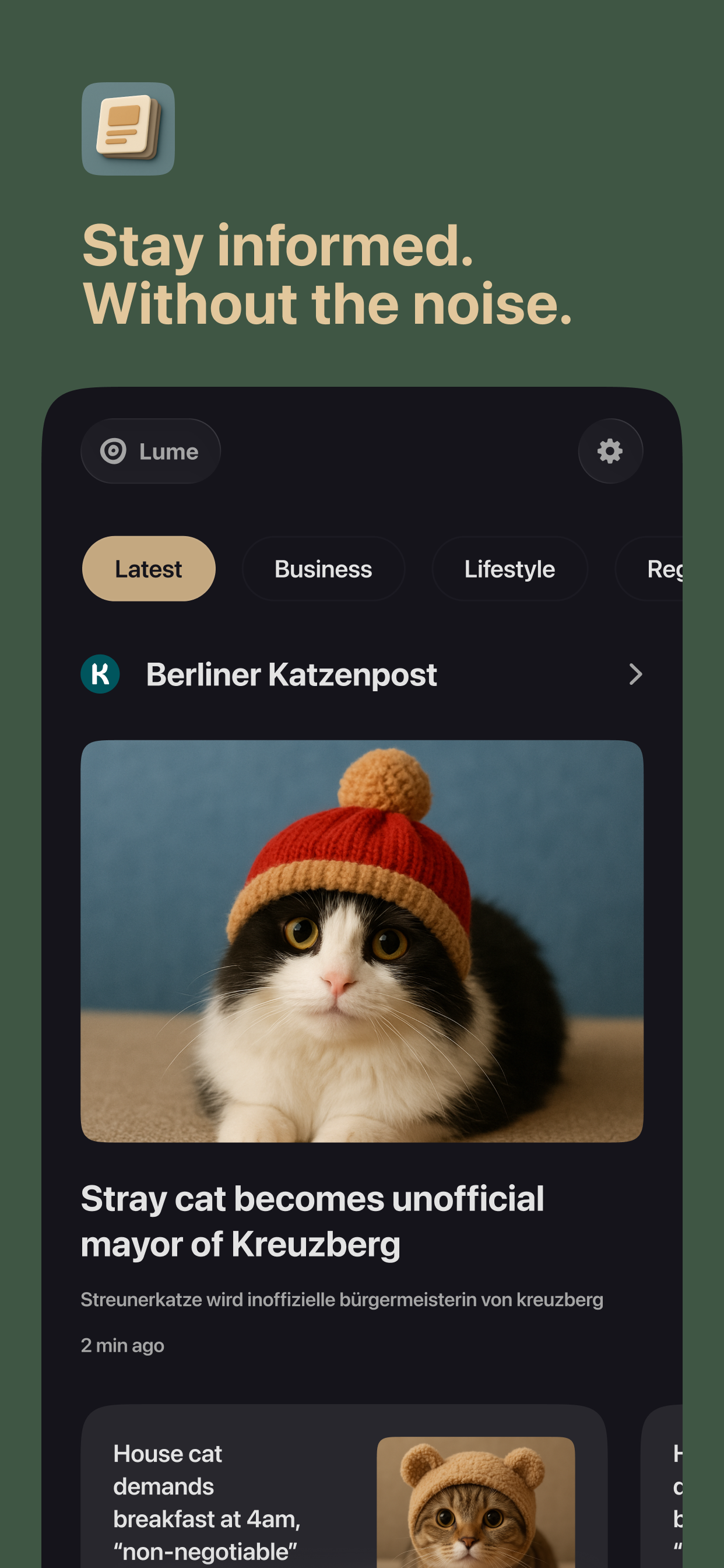Frido Lume app screenshot