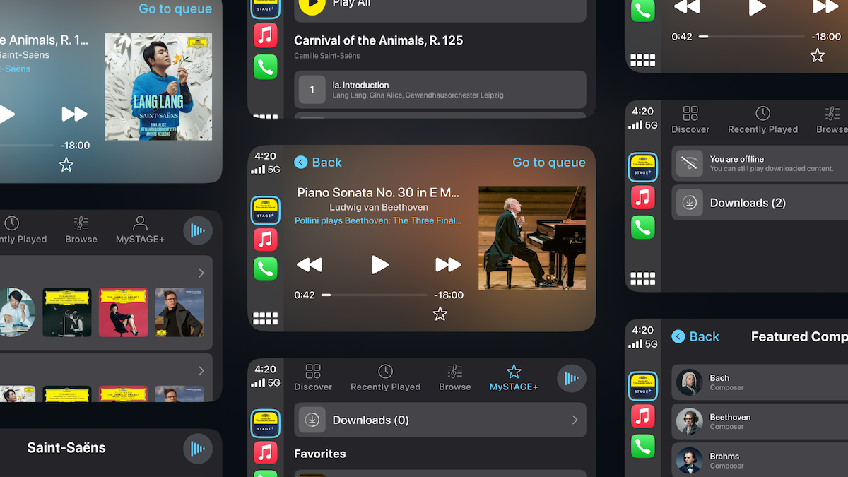 UI design work sample