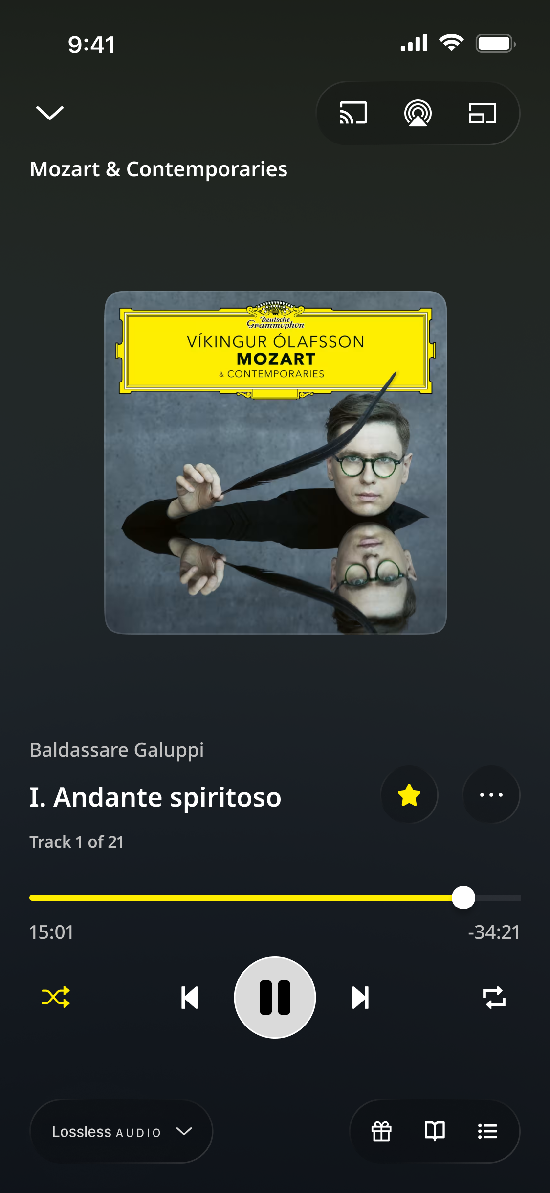UI design work sample